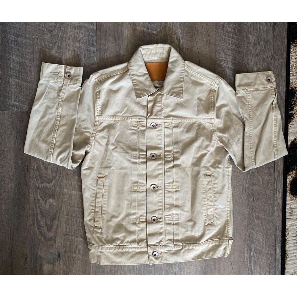 Jack Spade Stenson Khaki Demin Jacket men size XS